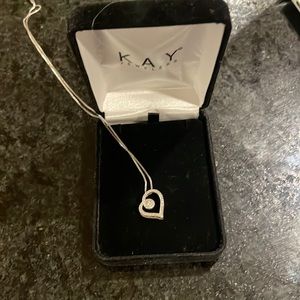 Kay Jewelers Diamond Heart Necklace